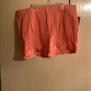 Linen shorts